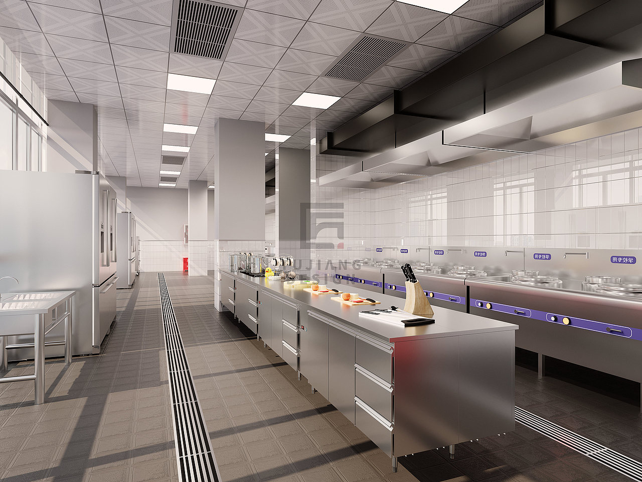这是食堂？太高级了吧...（图ZMzIzNDY2ODg4） - 商业空间设计 - 站酷设计师媛媛设计1原创素材 - 站酷ZCOOL