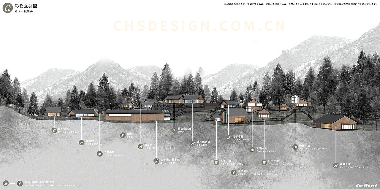 日式生态度假酒店方案设计丨超前设计CHS ARCHITECTURE