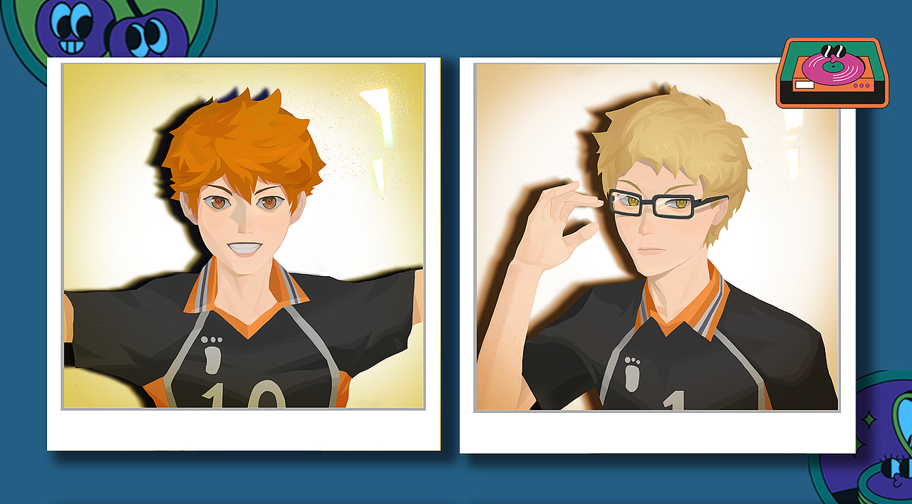 q版插画复古插画作品集