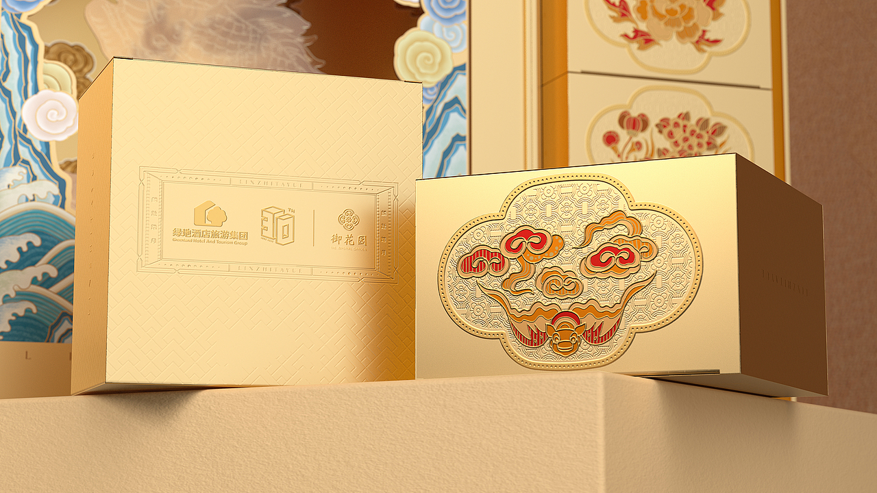 御花园®✖古戈 | 穿越时光，开启东方宫廷美学之旅（图ZMzI3MDI3NjU2） - 包装 - 站酷设计师古戈品牌咨询原创素材 - 站酷ZCOOL