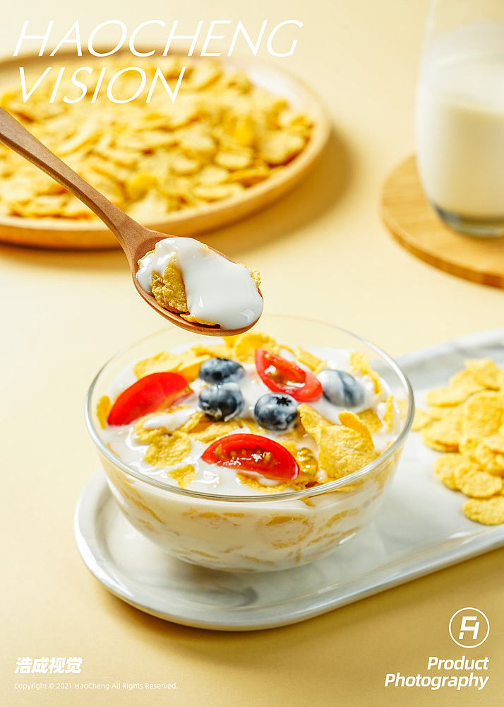 捷森玉米片创意拍摄