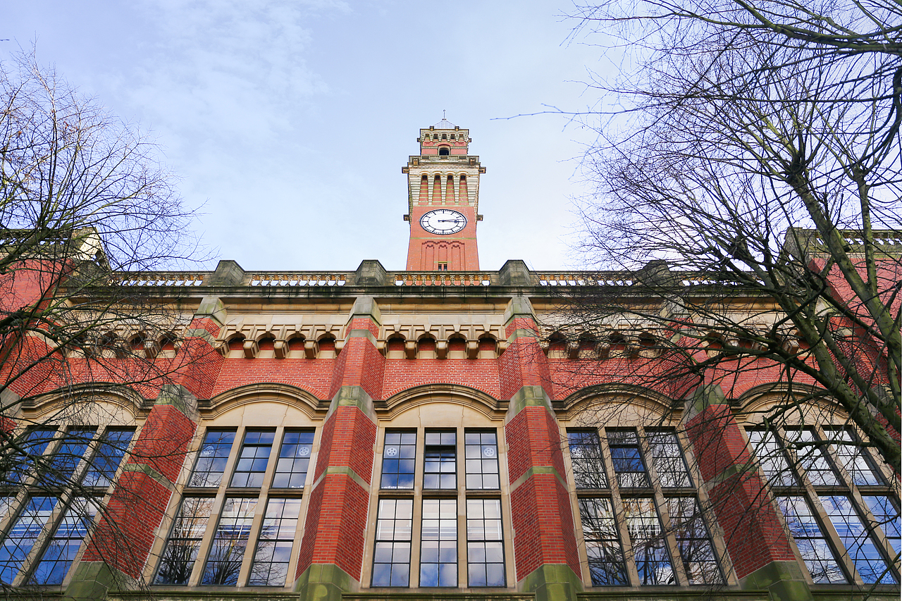 【栾波建筑摄影】英国伯明翰大学里的红砖建筑群