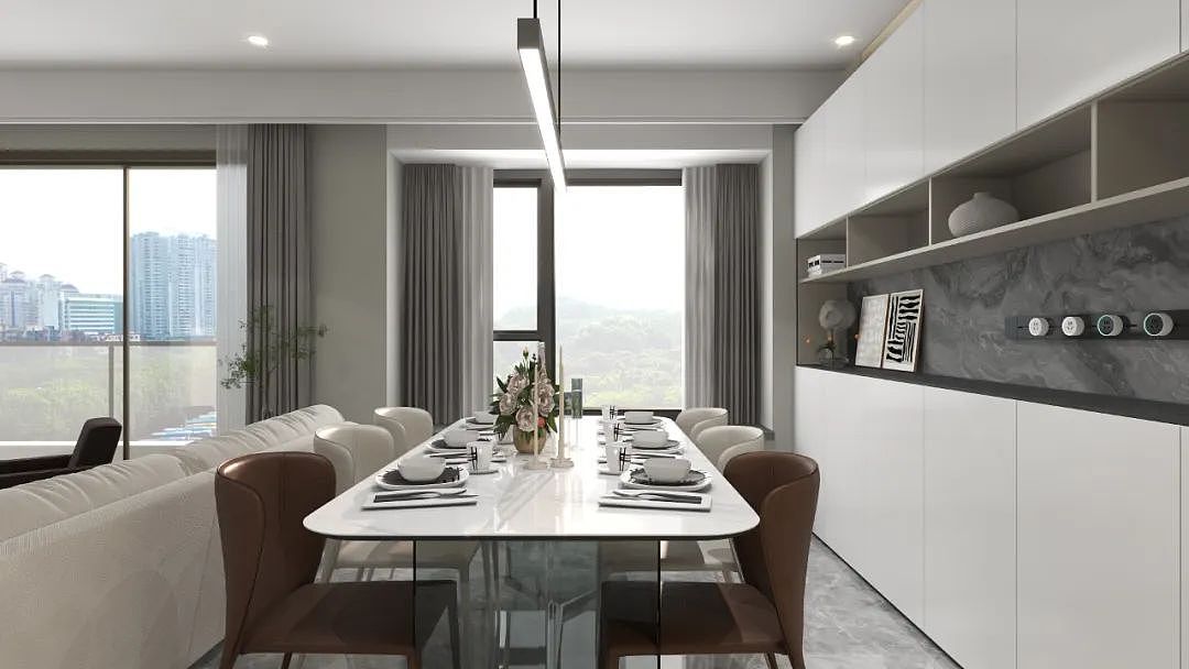 143m²现代简约风,不拆不改打造三代同堂的理想家!