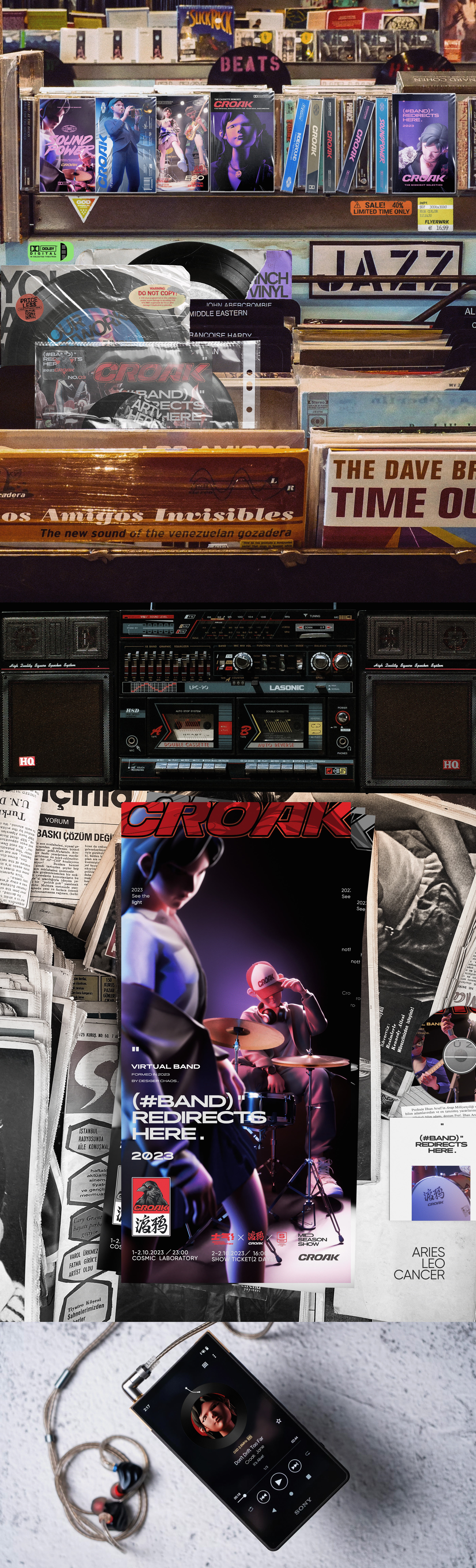 [士气集团] CROAK BAND TOUR