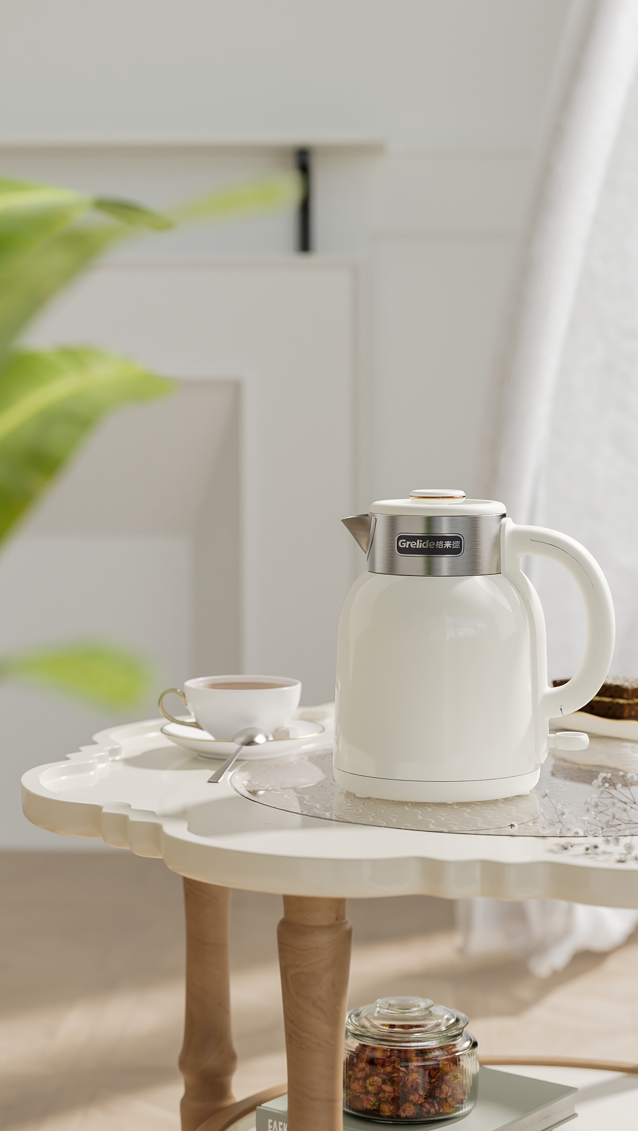 热水壶渲染合集,小家电,防烫,安全