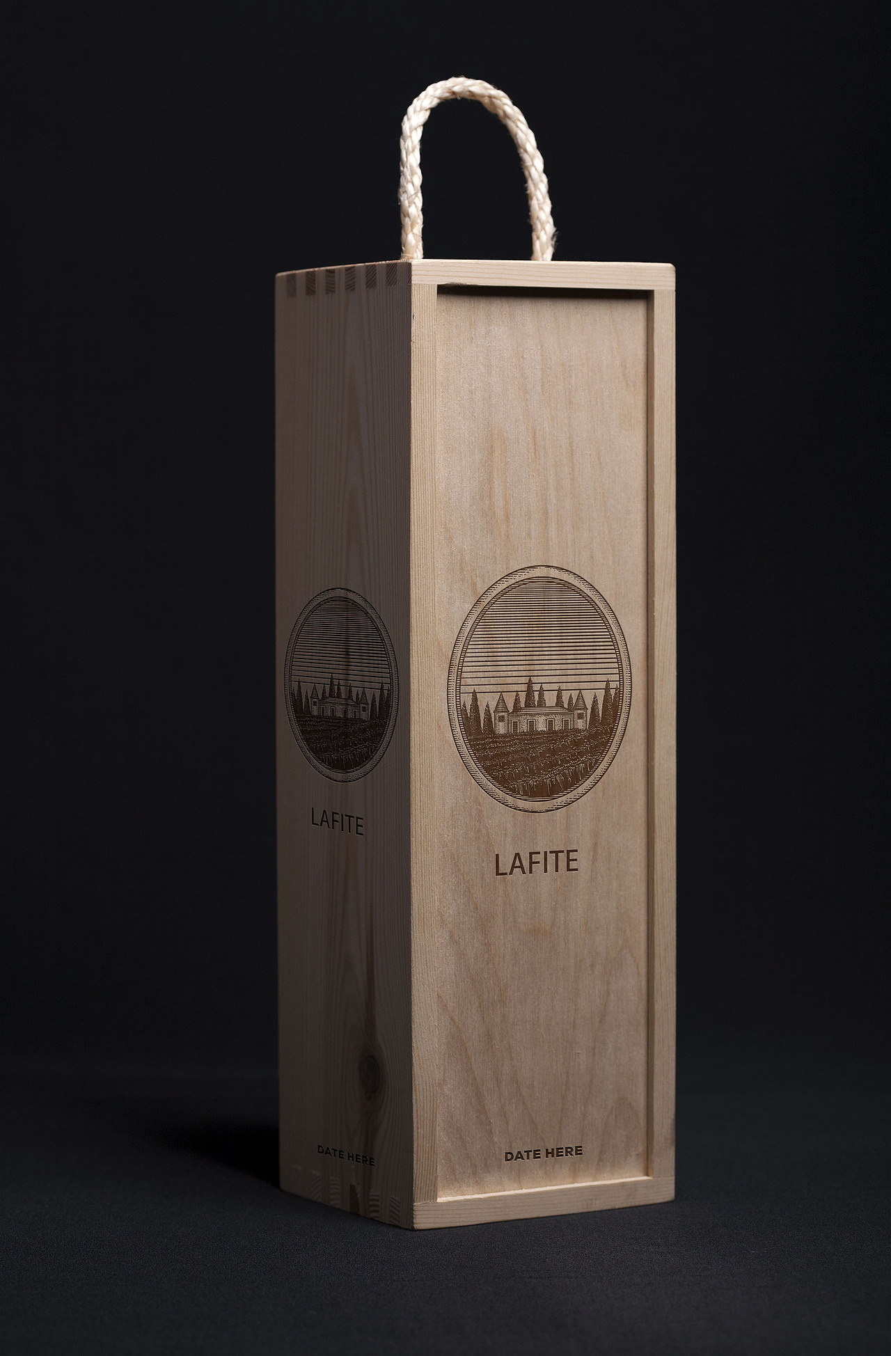 葡萄酒包装版画