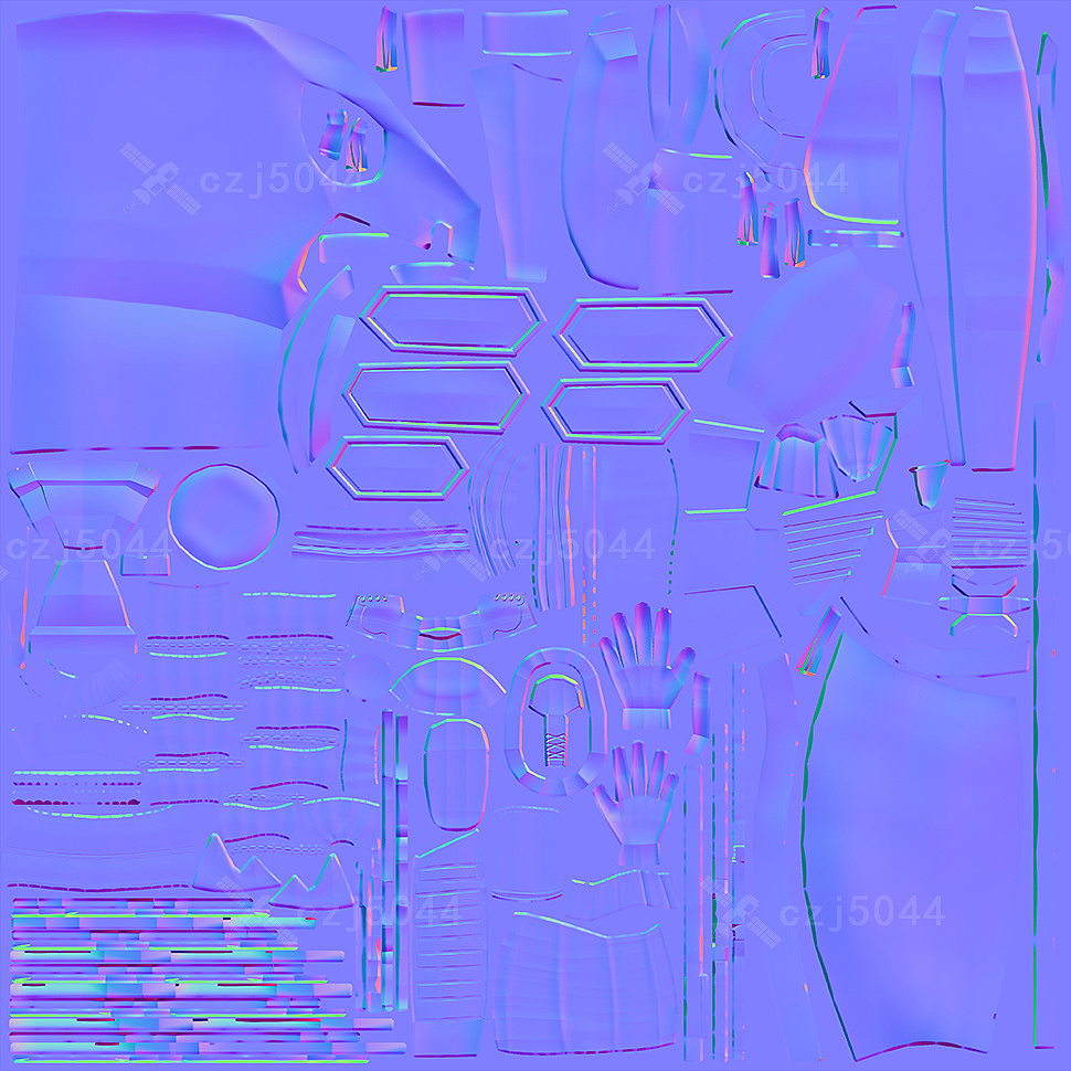 蟑螂恶霸 角色 三维建模