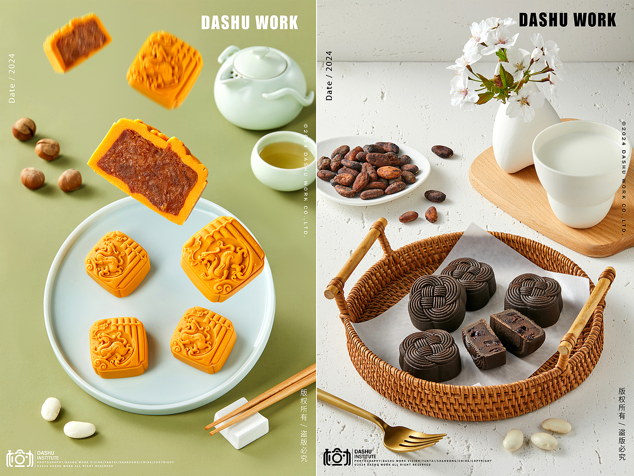 月饼|桃山皮月饼|拔丝月饼（图ZMzY3MDExMDQw） - 美食摄影 - 站酷设计师大樹原创素材 - 站酷ZCOOL