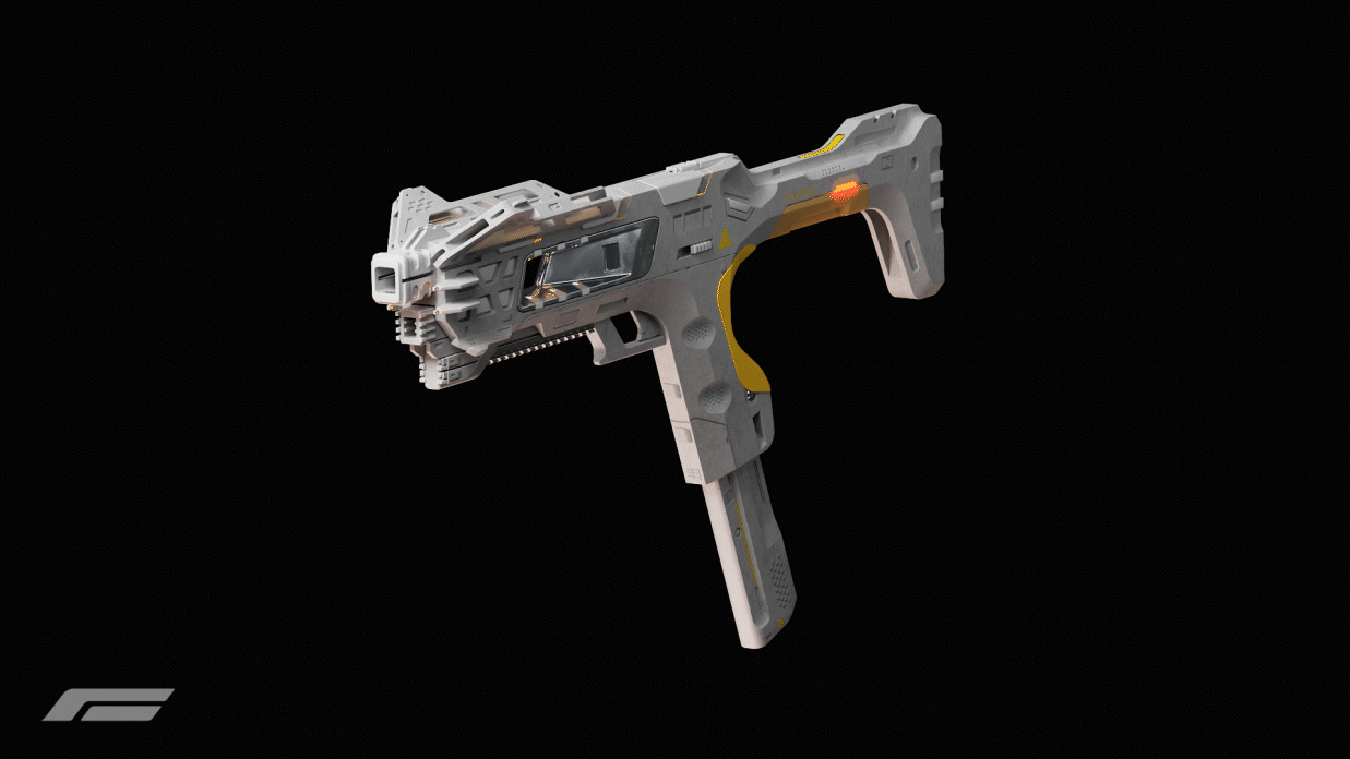 3D科幻风装备道具探索