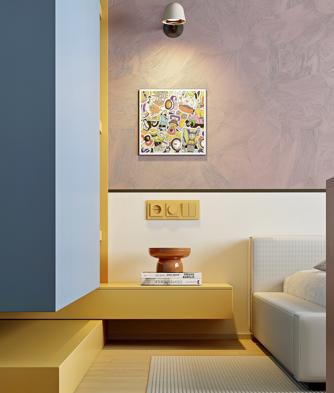 多巴胺还是孟菲斯呢？（图ZMzcwMzU3MzI0） - 家装设计 - 站酷设计师第十人称丶原创素材 - 站酷ZCOOL