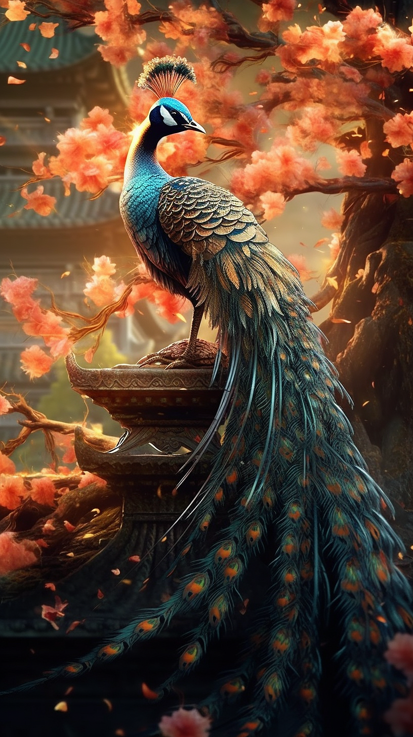 中国古代神兽系列-凤凰（图ZMzQ0ODM1NDA0） - 创作习作 - 站酷设计师艺舟1014原创素材 - 站酷ZCOOL