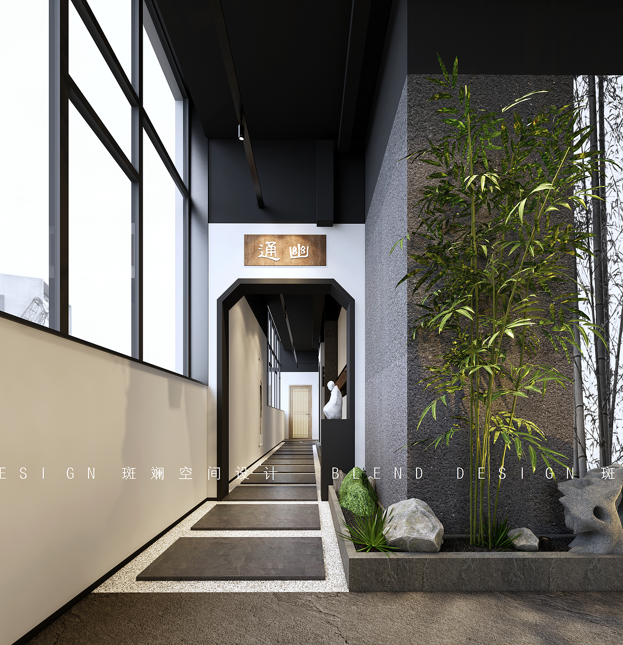 淡竹茶室（图ZMzYwNjA4MzQ0） - 酒店餐饮设计 - 站酷设计师斑斓空间设计原创素材 - 站酷ZCOOL