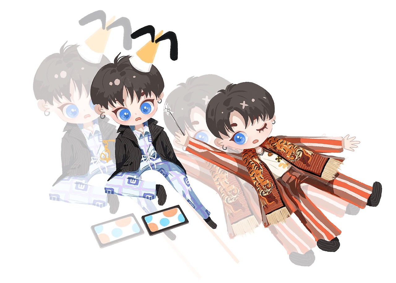 Aran的刘雨昕手绘人物创作系列1