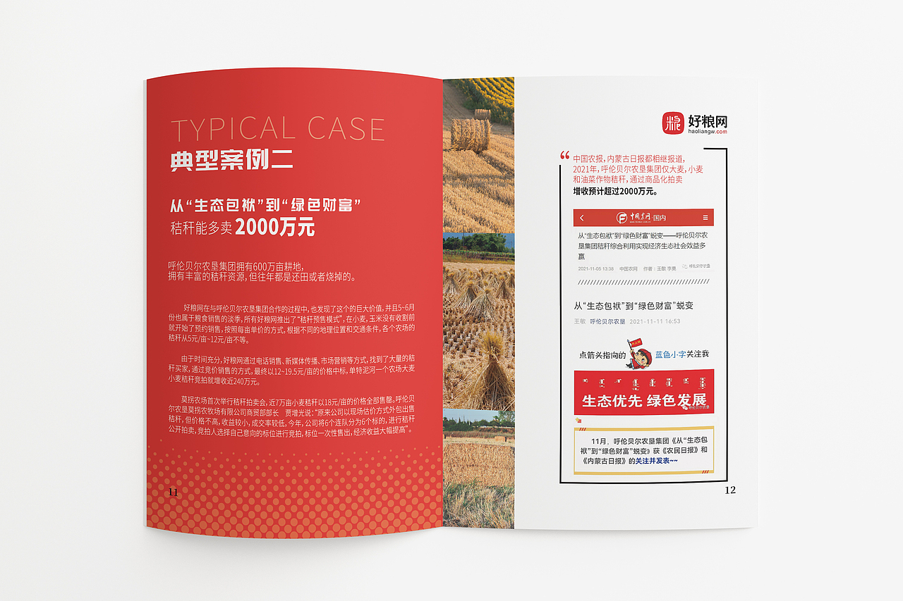 大米的宣传册（图ZMjk5NzU1MjI4） - 书籍/画册 - 站酷设计师由李设计工作室原创素材 - 站酷ZCOOL