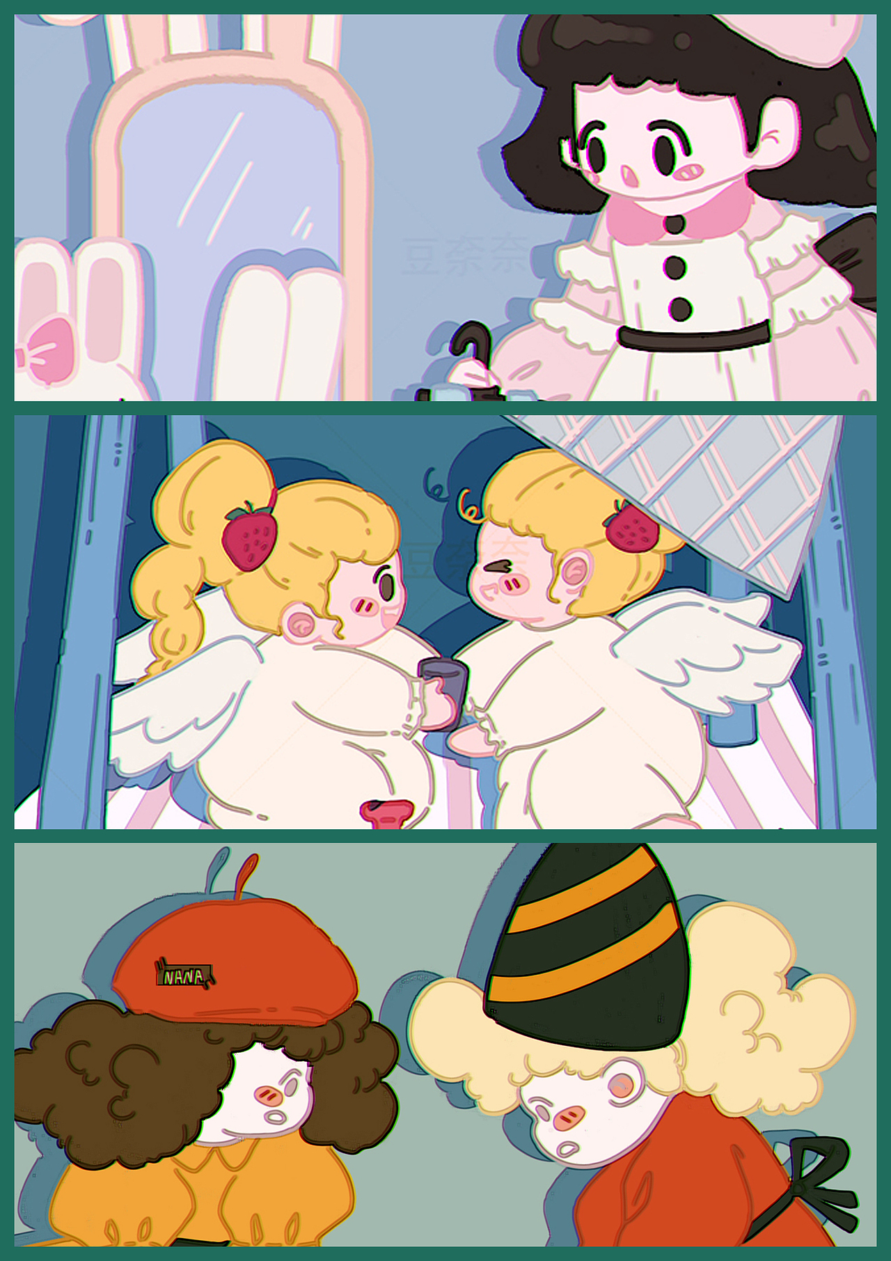 可爱小女孩系列