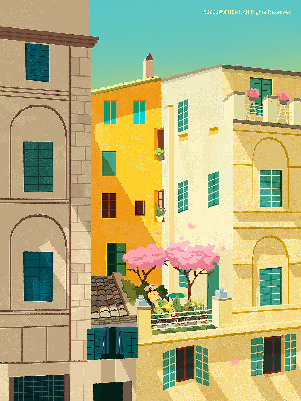 近期插画练习（图ZMjk5OTcwOTA0） - 创作习作 - 站酷设计师荷米Hemi原创素材 - 站酷ZCOOL