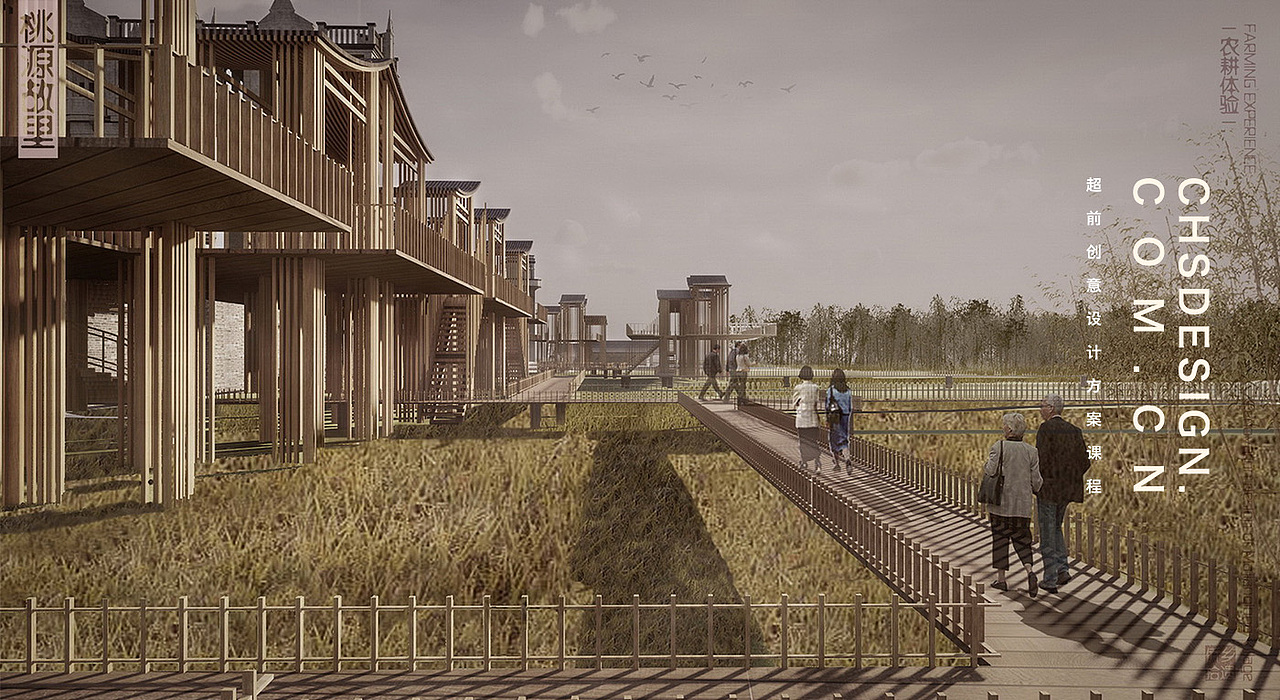 古朴风旧建筑景观改造设计丨超前设计CHS ARCHITECTURE（图ZMzE4OTY3MTUy） - 景观设计 - 站酷设计师超前设计CHS原创素材 - 站酷ZCOOL