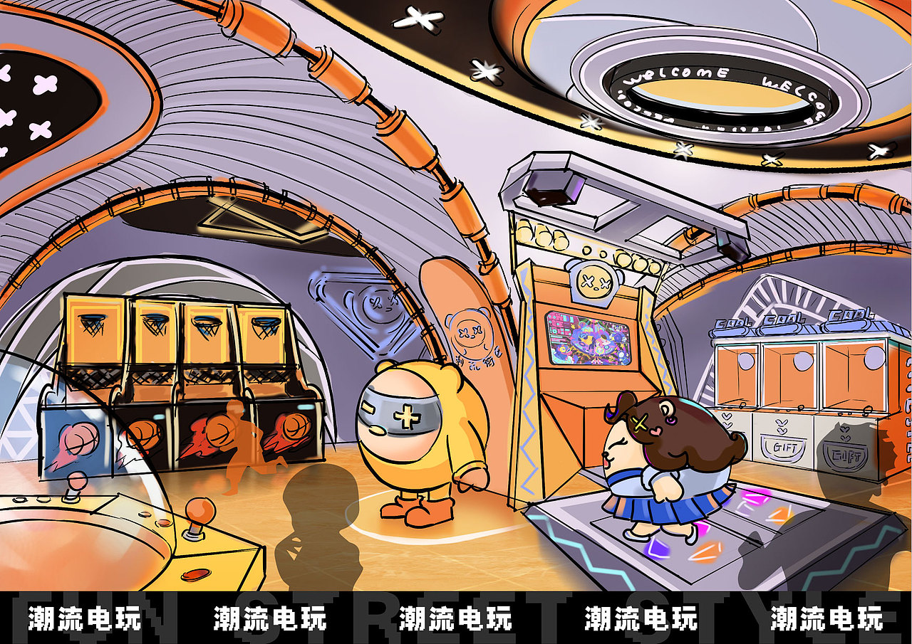 ASUIN - IP形象 | 品牌VI | 概念场景 | 插画设计