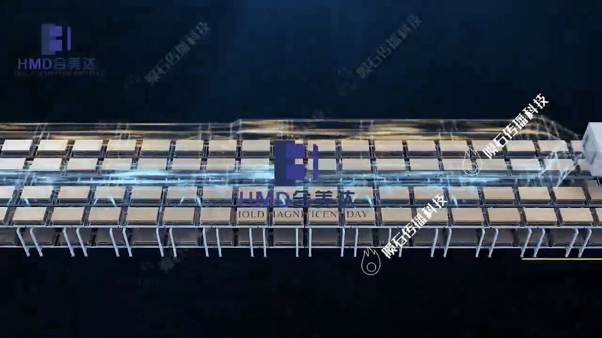 家具喷漆烘干生产线3D动画（图ZMzY4ODg3Mzcy） - 动画/影视 - 站酷设计师陨石传播3D单单原创素材 - 站酷ZCOOL