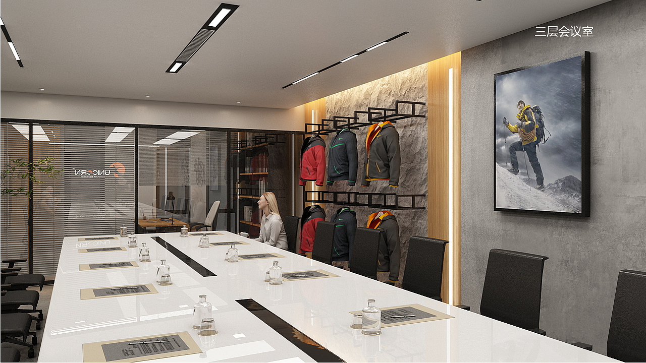 UNICORN高端办公空间设计SI/VI/总部办公/施工落地全案（图ZMzUxMTk3Mjcy） - 商业空间设计 - 站酷设计师联合艺创品牌设计原创素材 - 站酷ZCOOL