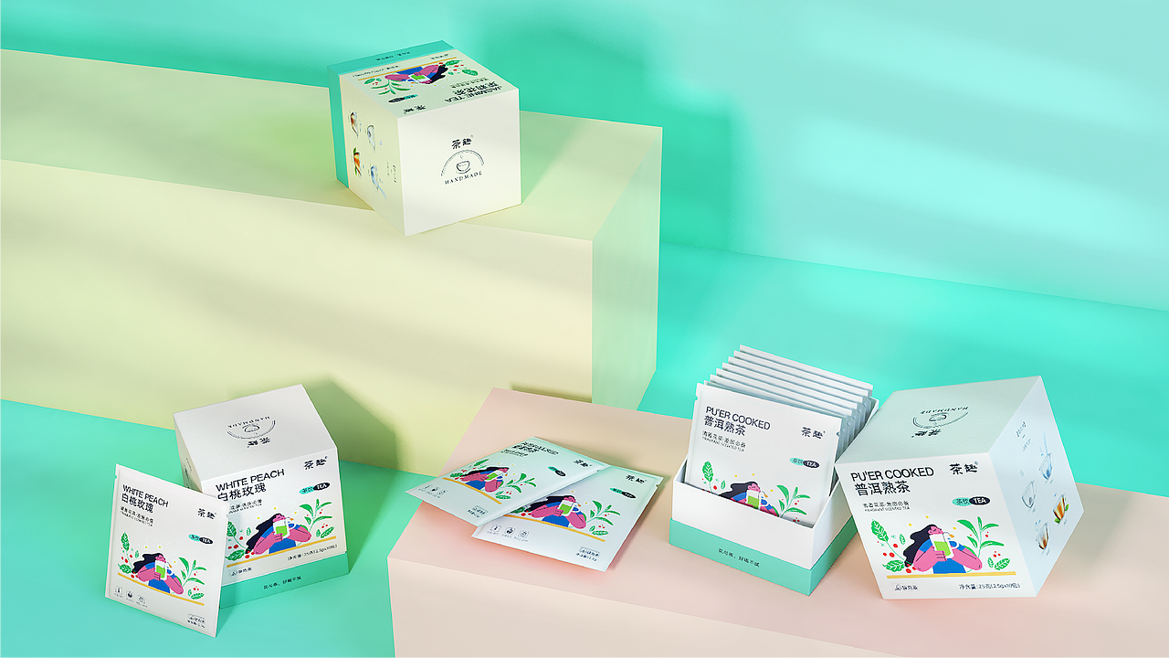 叹茶之乐_茶趣｜品牌包装设计（图ZMzEwNzI1NTI0） - 包装 - 站酷设计师陈蓝蓝原创素材 - 站酷ZCOOL