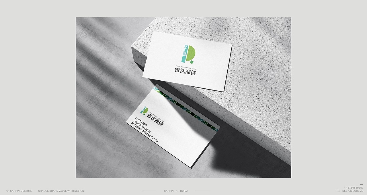 西咸新区泾渭新城睿达商管LOGO设计