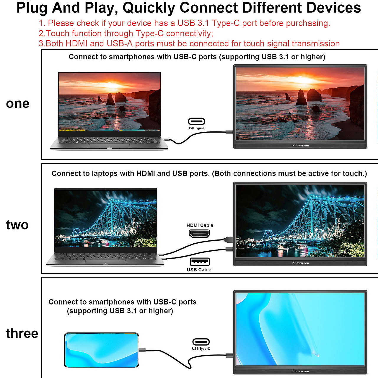 15.6显示屏亚马逊套图