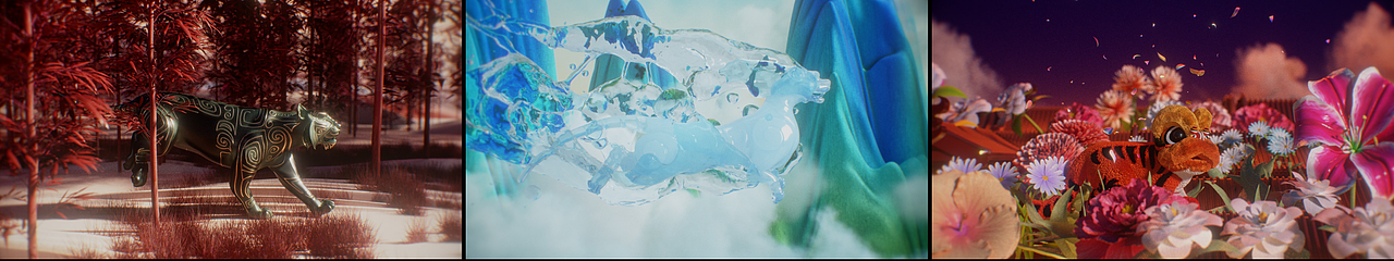 2022新年吉祥虎（图ZMzM4NTgxOTEy） - 动画/影视 - 站酷设计师Nan_Zhou原创素材 - 站酷ZCOOL