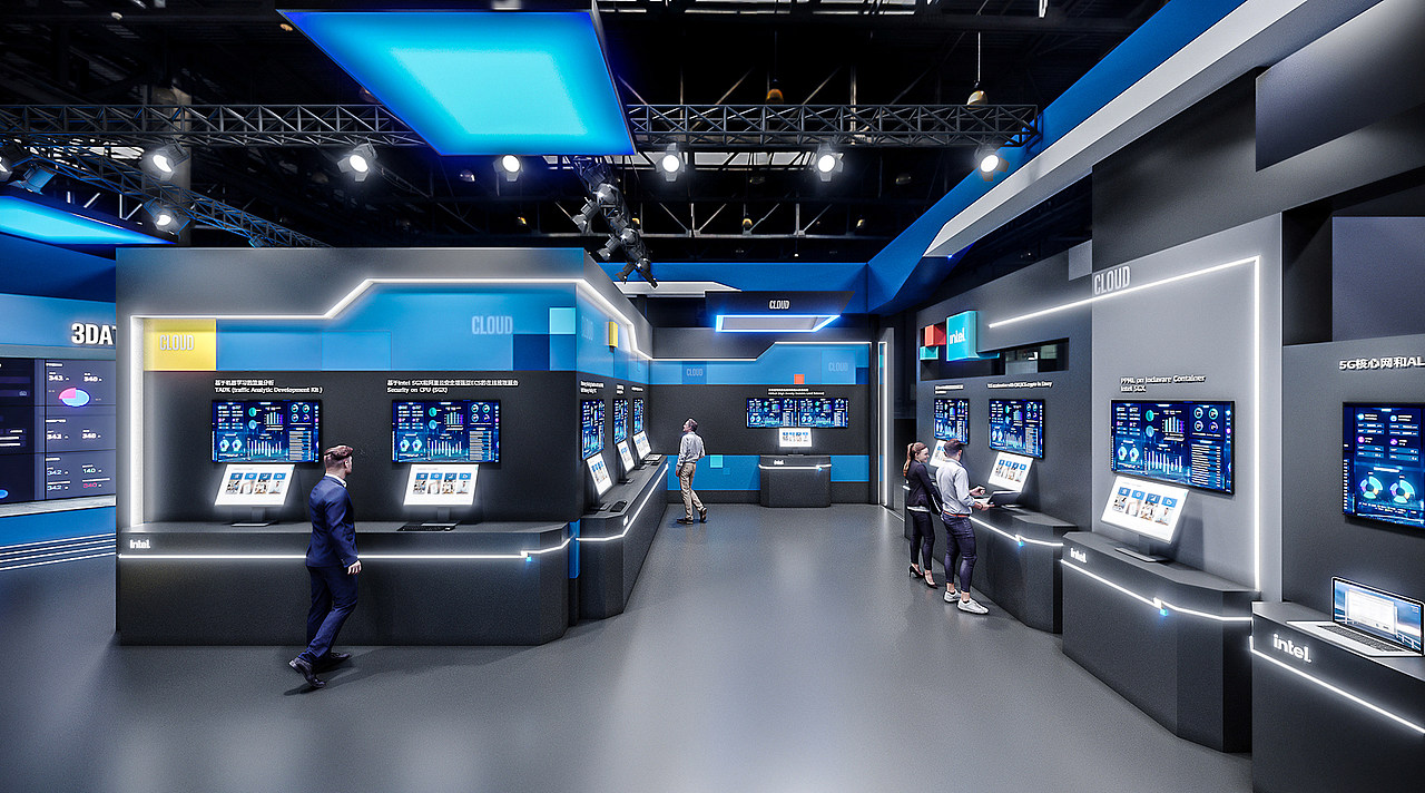 2021云栖大会intel展区
