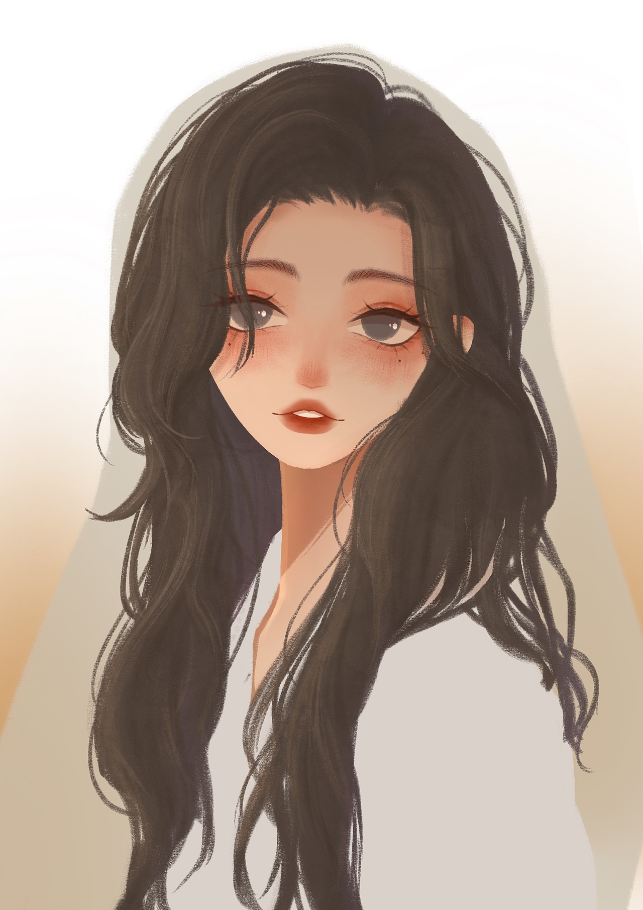 扁平风人物插画丨头像