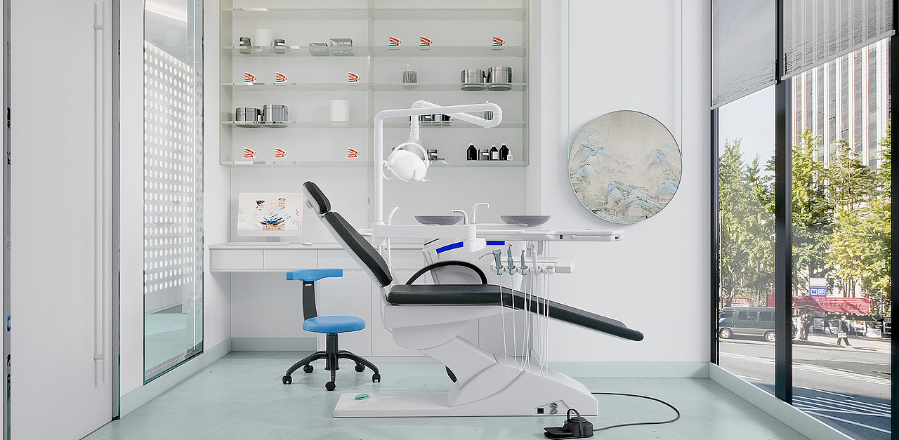 成都口腔诊所设计|成都牙科医院装修设计公司