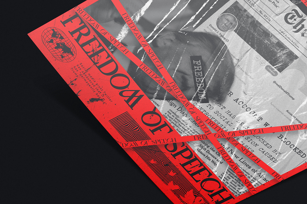 言論自由（圖ZMjk4ODA0NTU2） - 海報(bào) - 站酷設(shè)計(jì)師星核坐標(biāo)原創(chuàng)素材 - 站酷ZCOOL