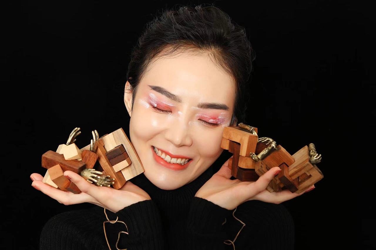 孔明鎖原理設(shè)計配飾（圖ZMzA5NjUzMTAw） - 人像攝影 - 站酷設(shè)計師小cool影原創(chuàng)素材 - 站酷ZCOOL