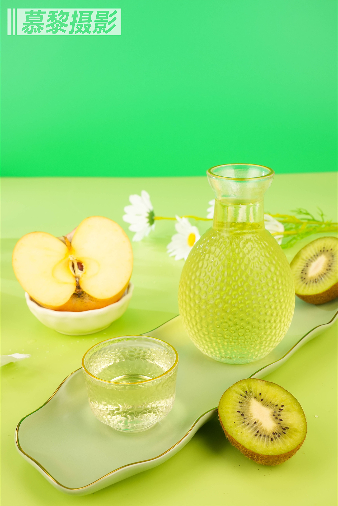 果味米酒|苹果味的米酒产品拍摄案例节选