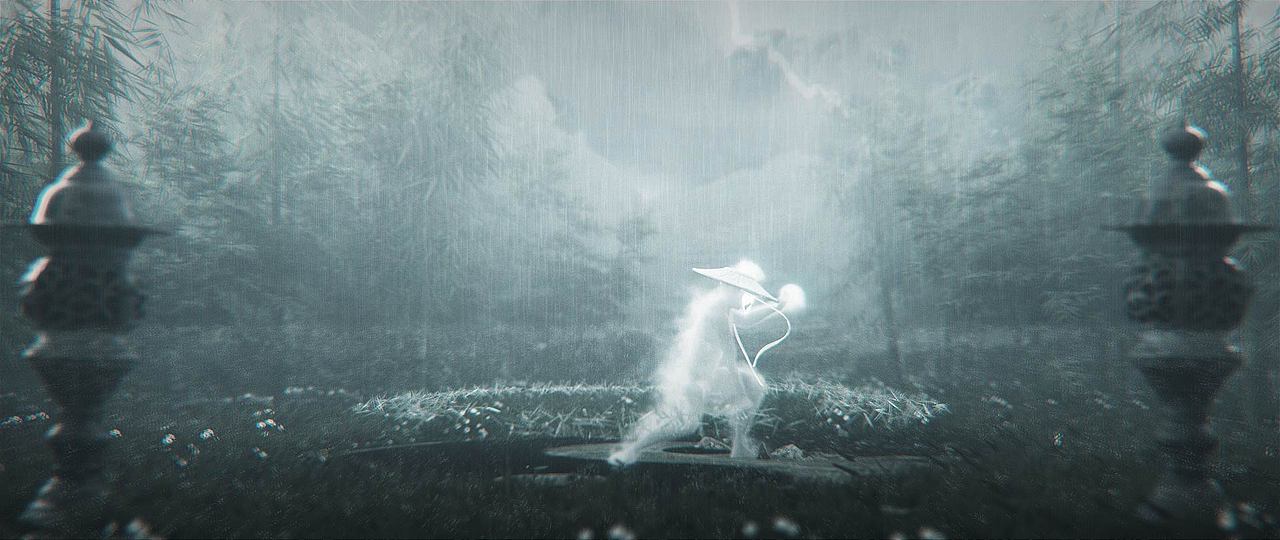 第五届世界3D渲染大赛【动态冥想/太极】作品-《侠》