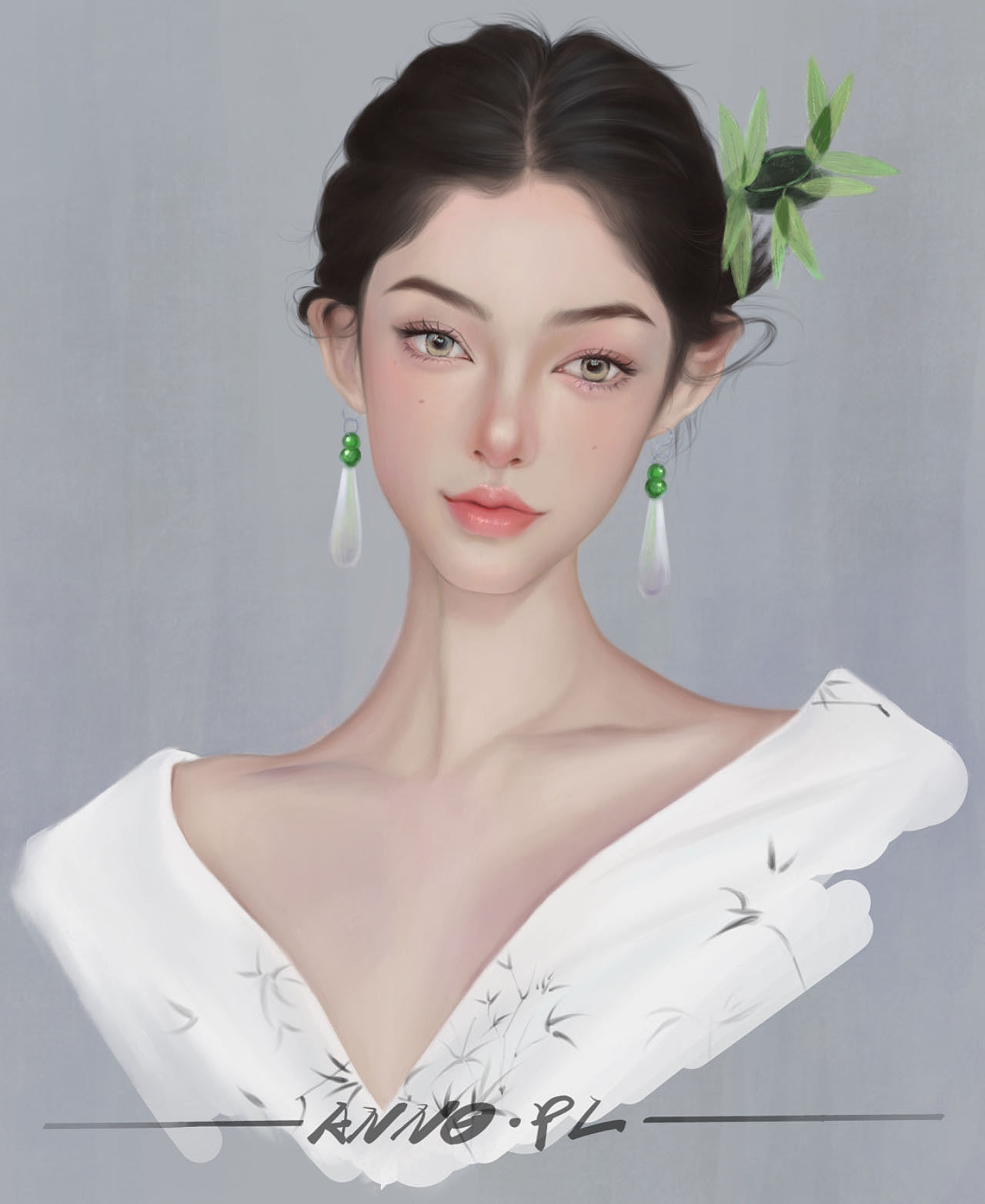 人物厚涂（图ZMzYwNjQ2OTI0） - 绘画 - 站酷设计师安诺ANNO原创素材 - 站酷ZCOOL