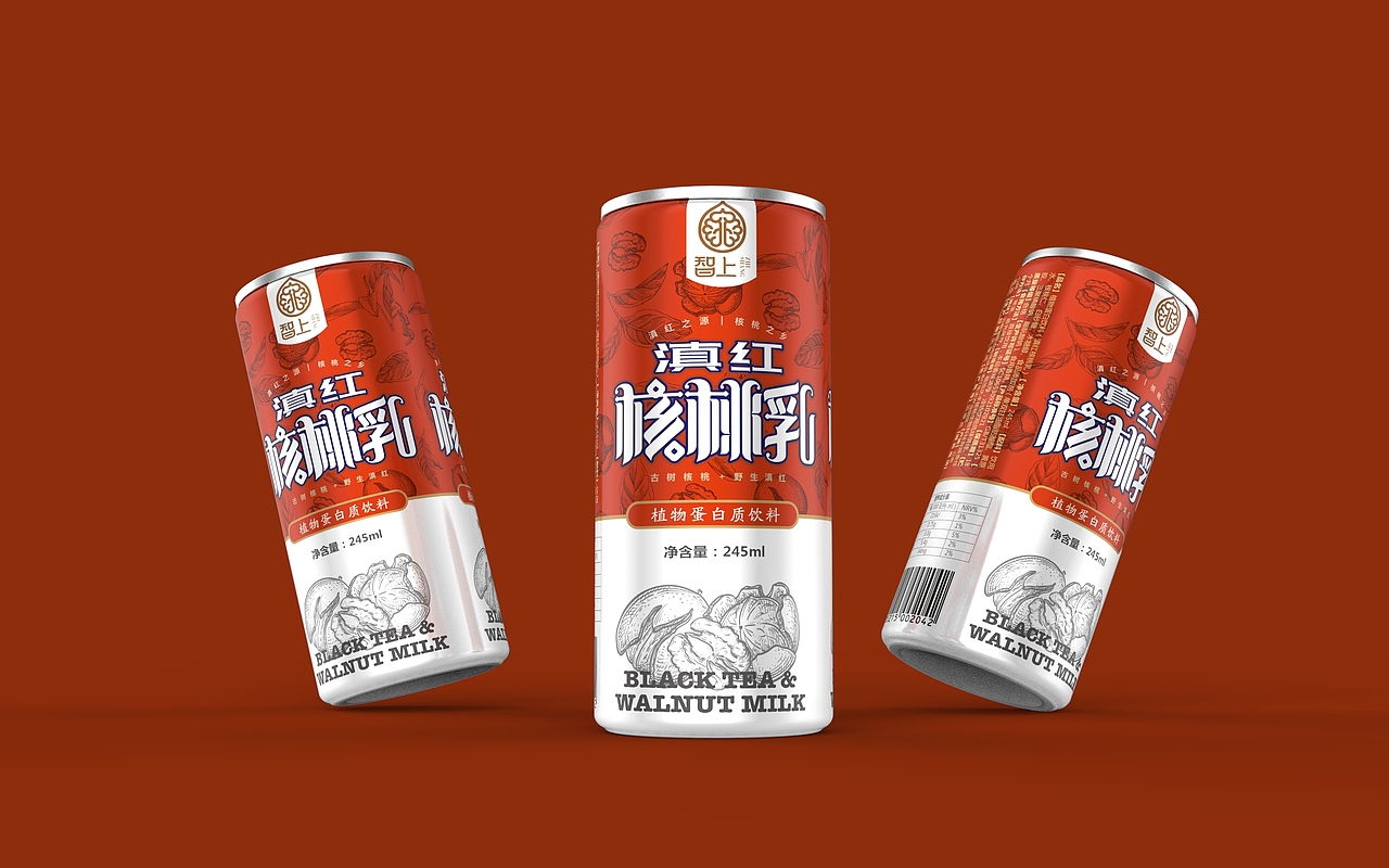 古树核桃｜智上坚果乳系列产品包装（图ZMzA1NzQ2NDk2） - 包装 - 站酷设计师李家生原创素材 - 站酷ZCOOL