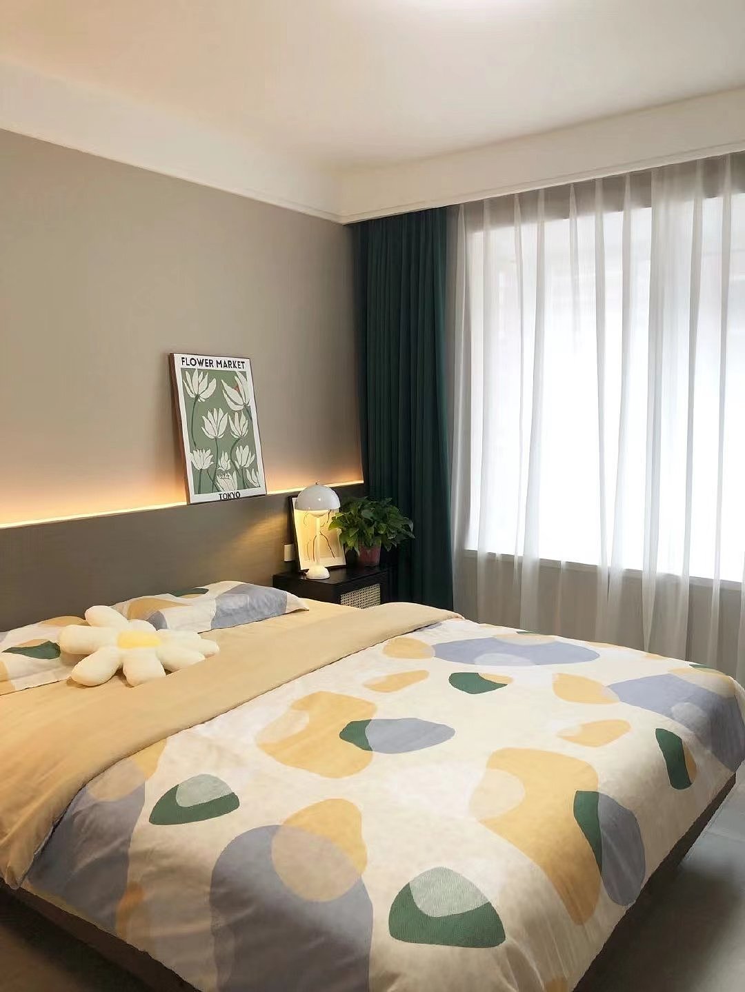 现代简约+北欧混搭装修,简洁舒适好看。