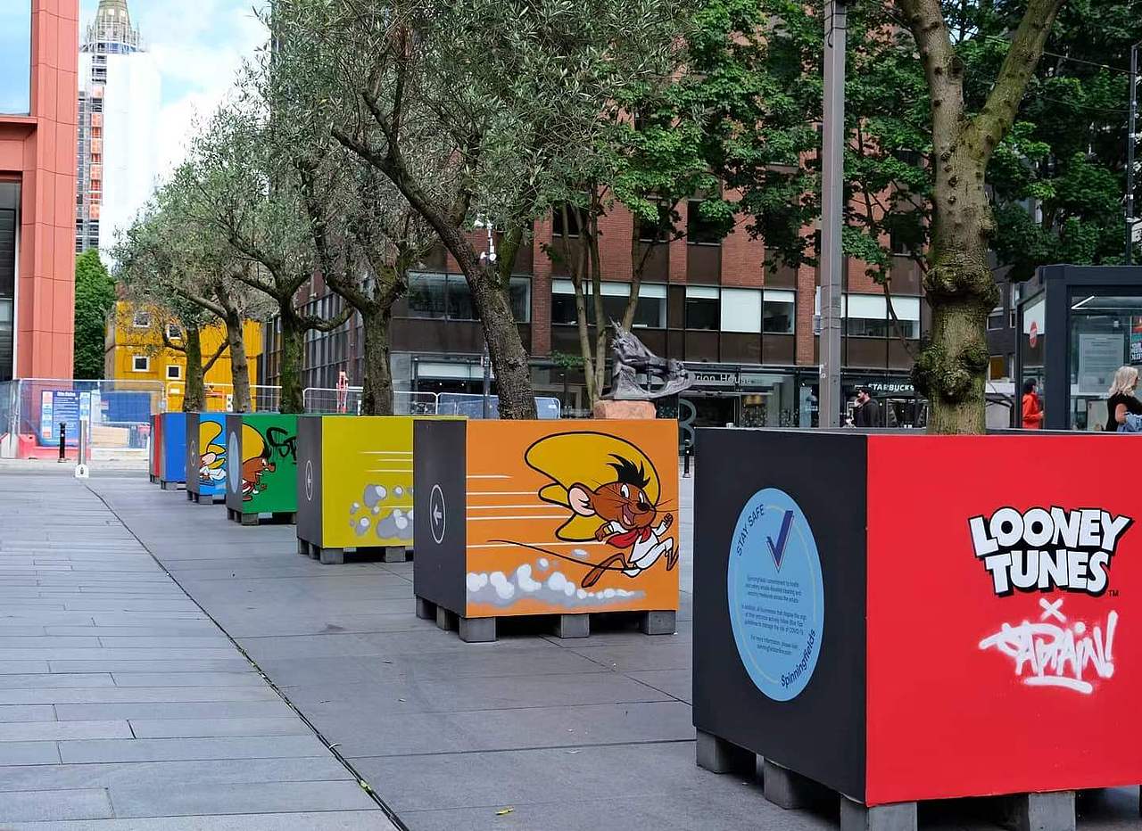 创意涂鸦墙-3D立体画墙绘-商场墙绘-学校墙绘