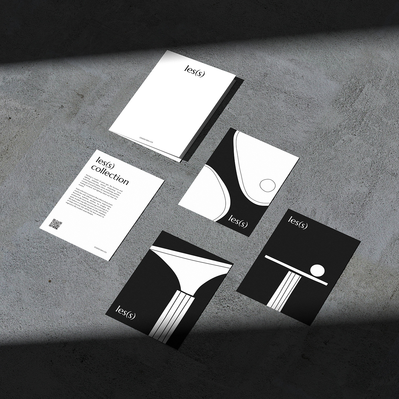 les(s) Collection - 品牌视觉识别系统（图ZMzQ5NDEzMTgw） - 品牌 - 站酷设计师waplusch原创素材 - 站酷ZCOOL