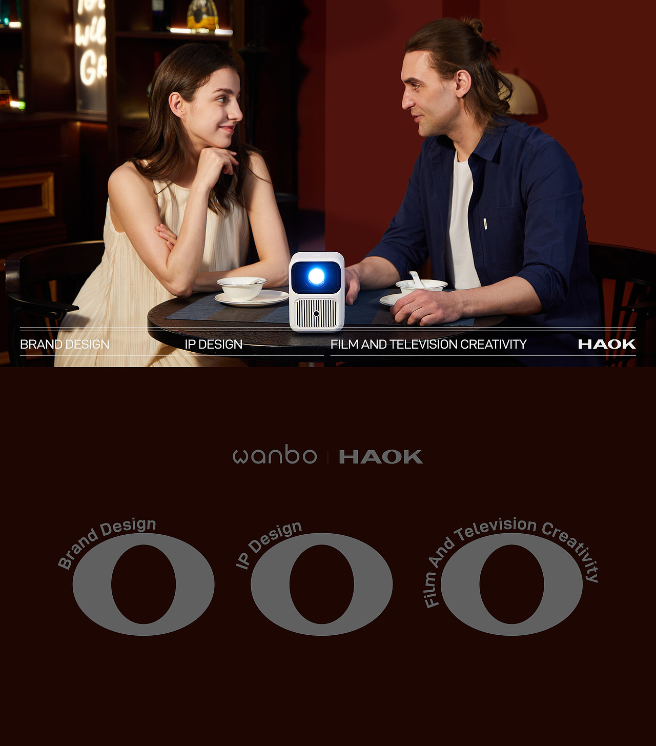 HAOK视觉服务|WANBO-DaLI投影仪（图ZMzY4NTU3ODQ0） - 产品摄影 - 站酷设计师浩可时代原创素材 - 站酷ZCOOL