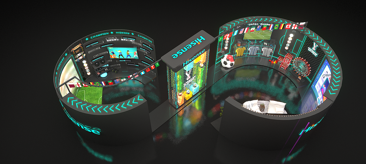 海信快闪店（图ZMzMyMjA4MDA4） - 其他三维 - 站酷设计师设计阿图图原创素材 - 站酷ZCOOL