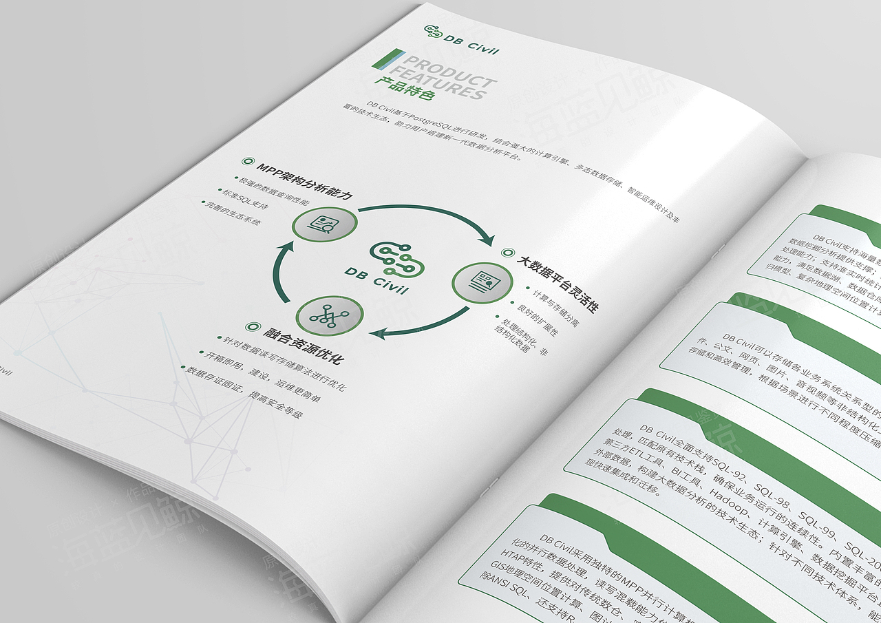 企业大数据科技画册