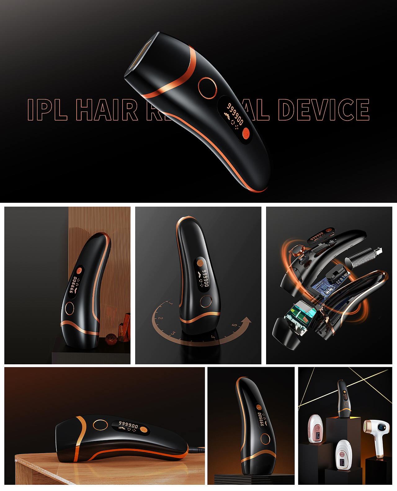 【脱毛仪渲染】三维渲染展示（图ZMzIxMTU4NjM2） - 产品 - 站酷设计师yuky_原创素材 - 站酷ZCOOL