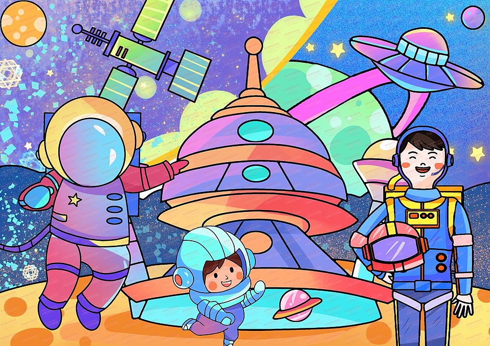 电脑作品 学生绘画 电脑绘画作品 中小学电脑绘画作品