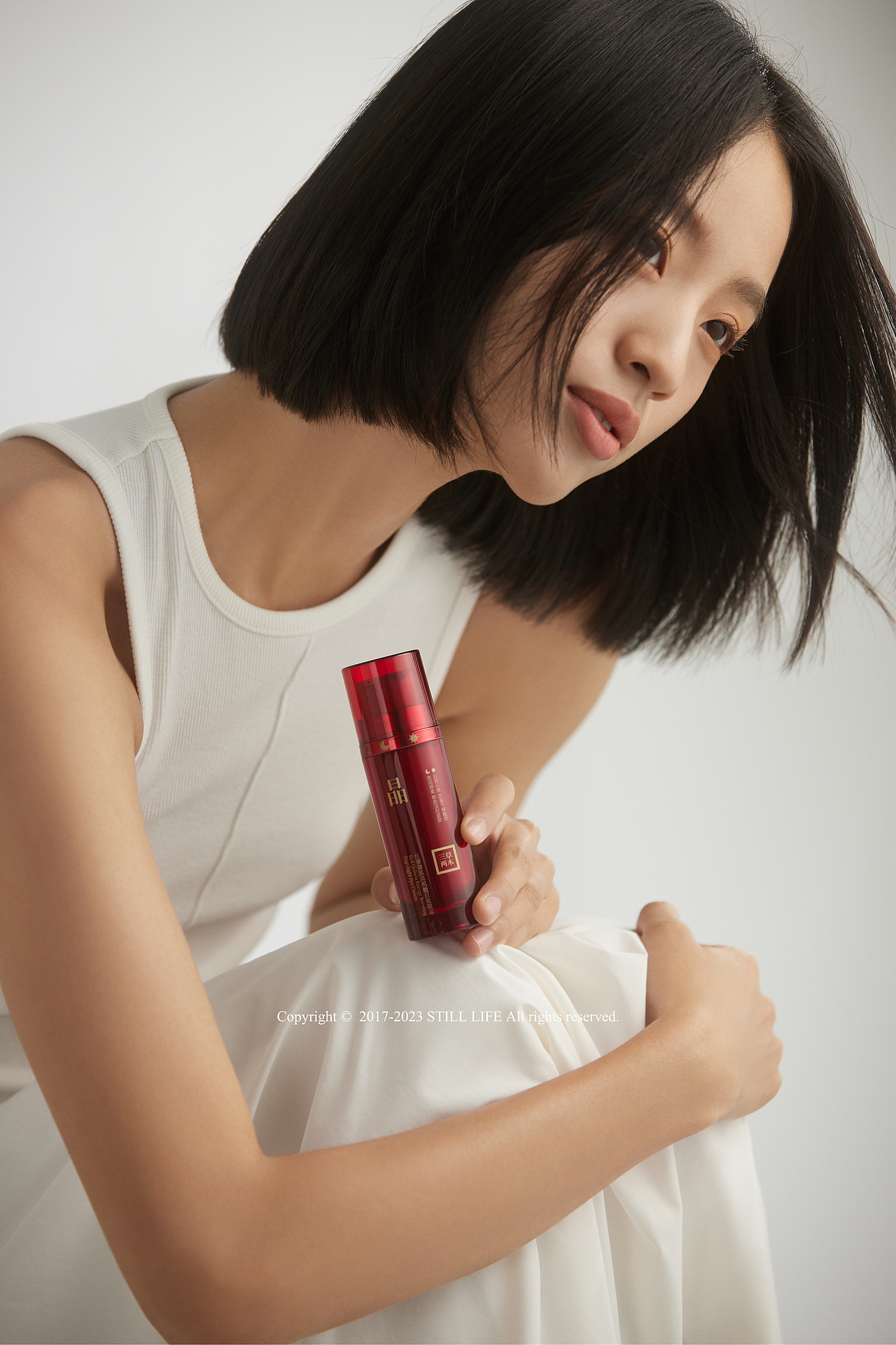 「三草两木红晶眼霜」摄影全案