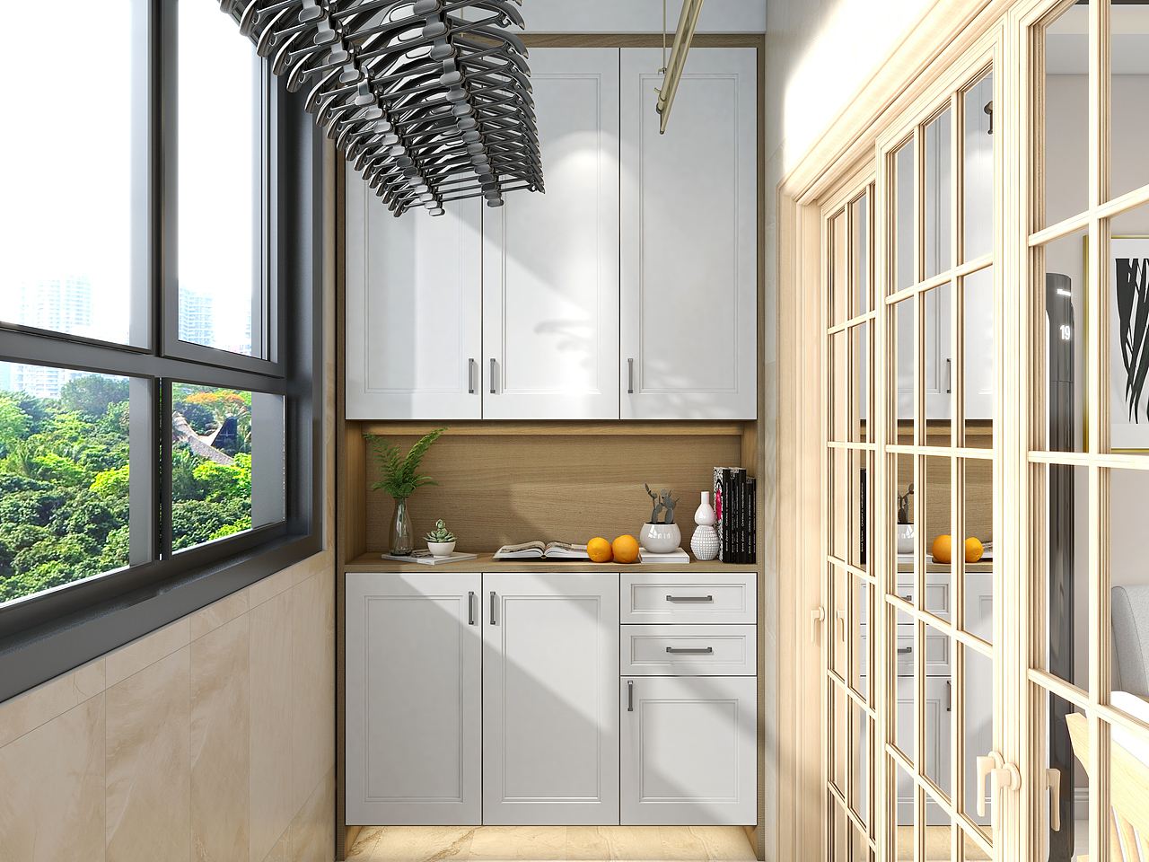 [一米阳光]-北欧--郑州永威澜溪庭90平三房