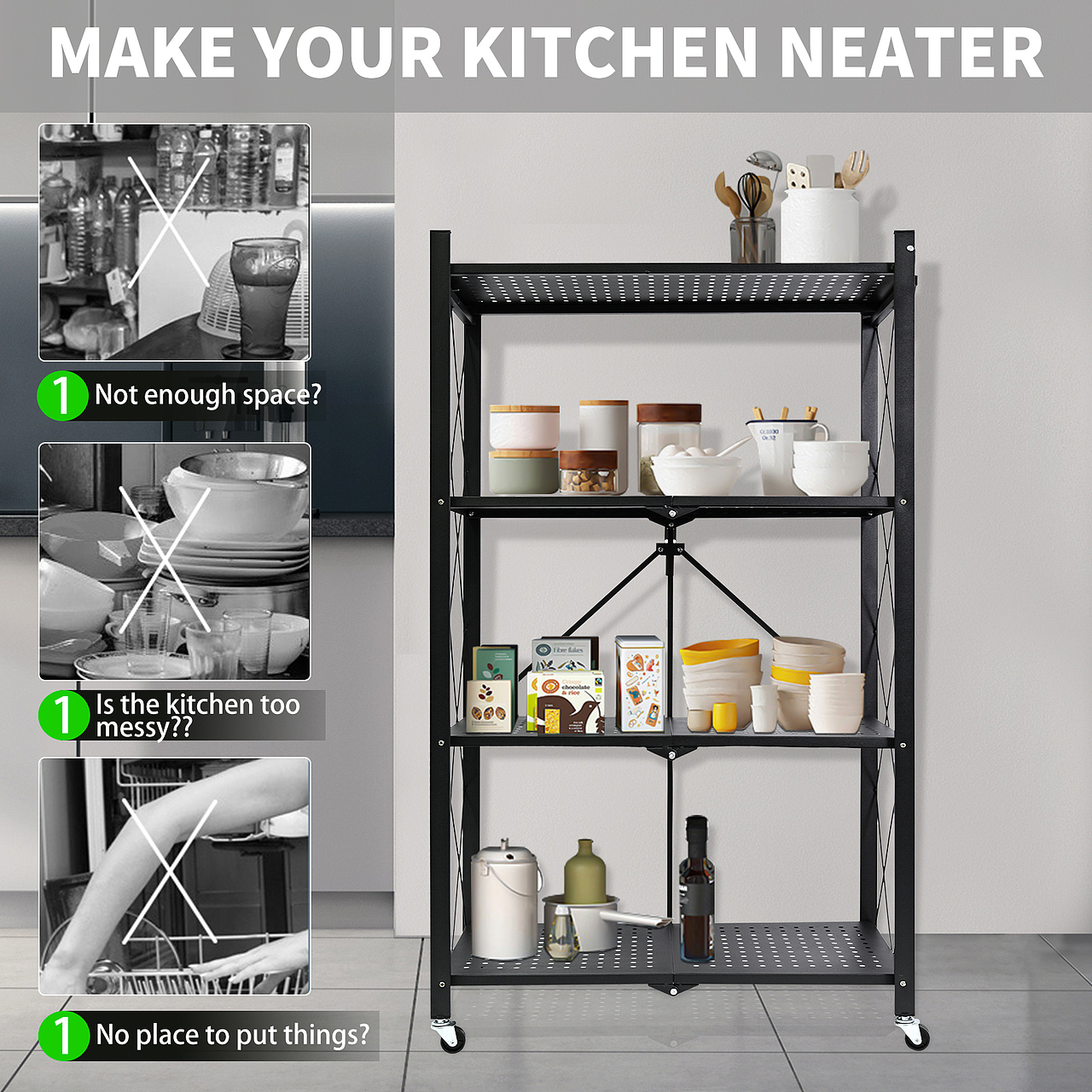 亚马逊主图铁艺置物架