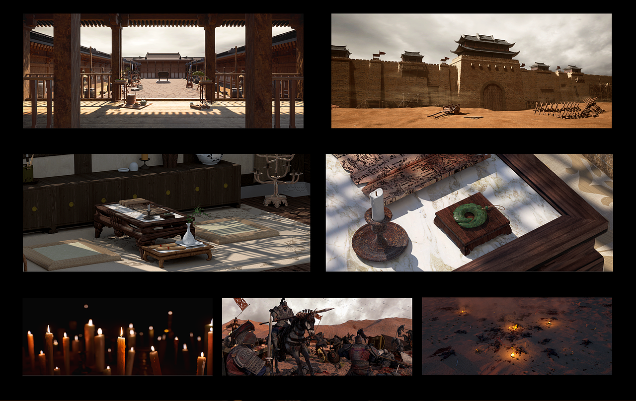 【CG短片】概念动画短片《将》 原创设计 - C4D制作