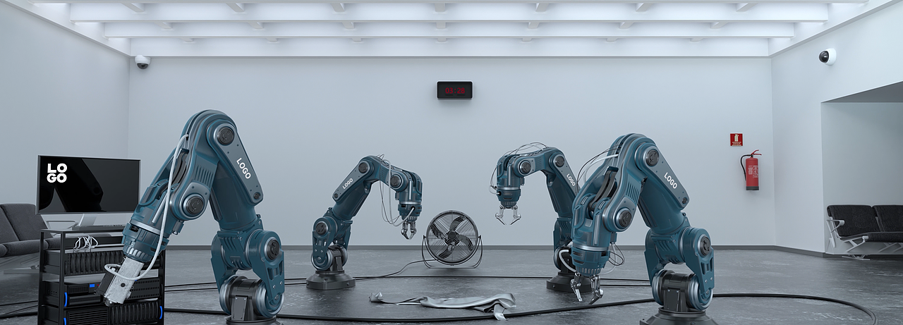 AI科幻机械臂片头（图ZMzQ0OTU5MzUy） - 动画/影视 - 站酷设计师小太阳dhd原创素材 - 站酷ZCOOL